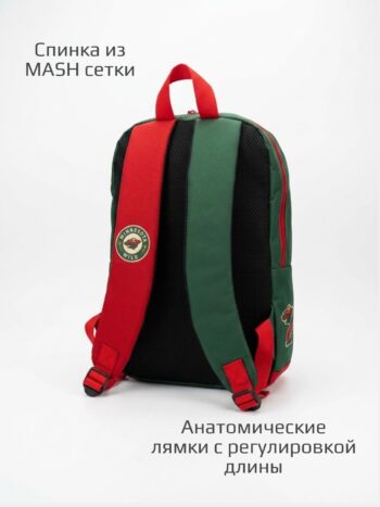 Рюкзак городской/школьный «Миннесота Уайлд» (англ. Minnesota Wild) — изображение 2